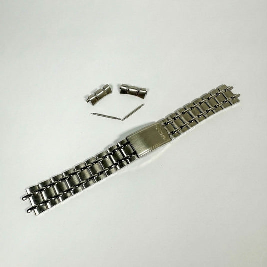 19mm Steel Bracelet for Seiko Bruce Lee 6139-6010 6012 | Vintage Curved End