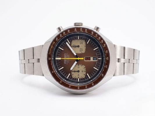 Seiko Bullhead 6138 Solid Link Bracelet