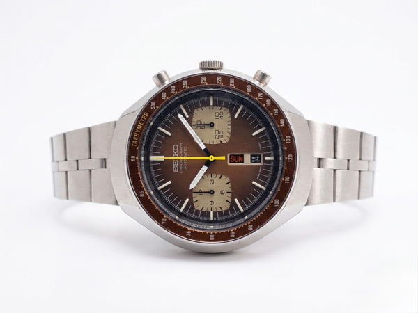 Seiko Bullhead 6138 Solid Link Bracelet