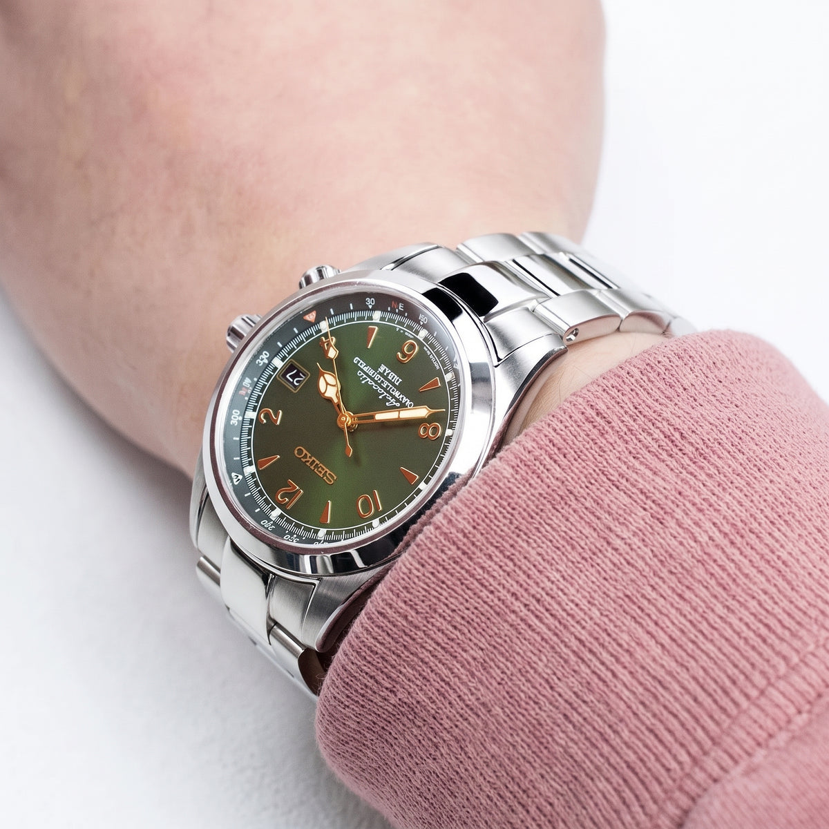 20mm Bracelet Seiko Alpinist SARB017 SPB155 SBEJ005 Hamilton Khaki H70455733