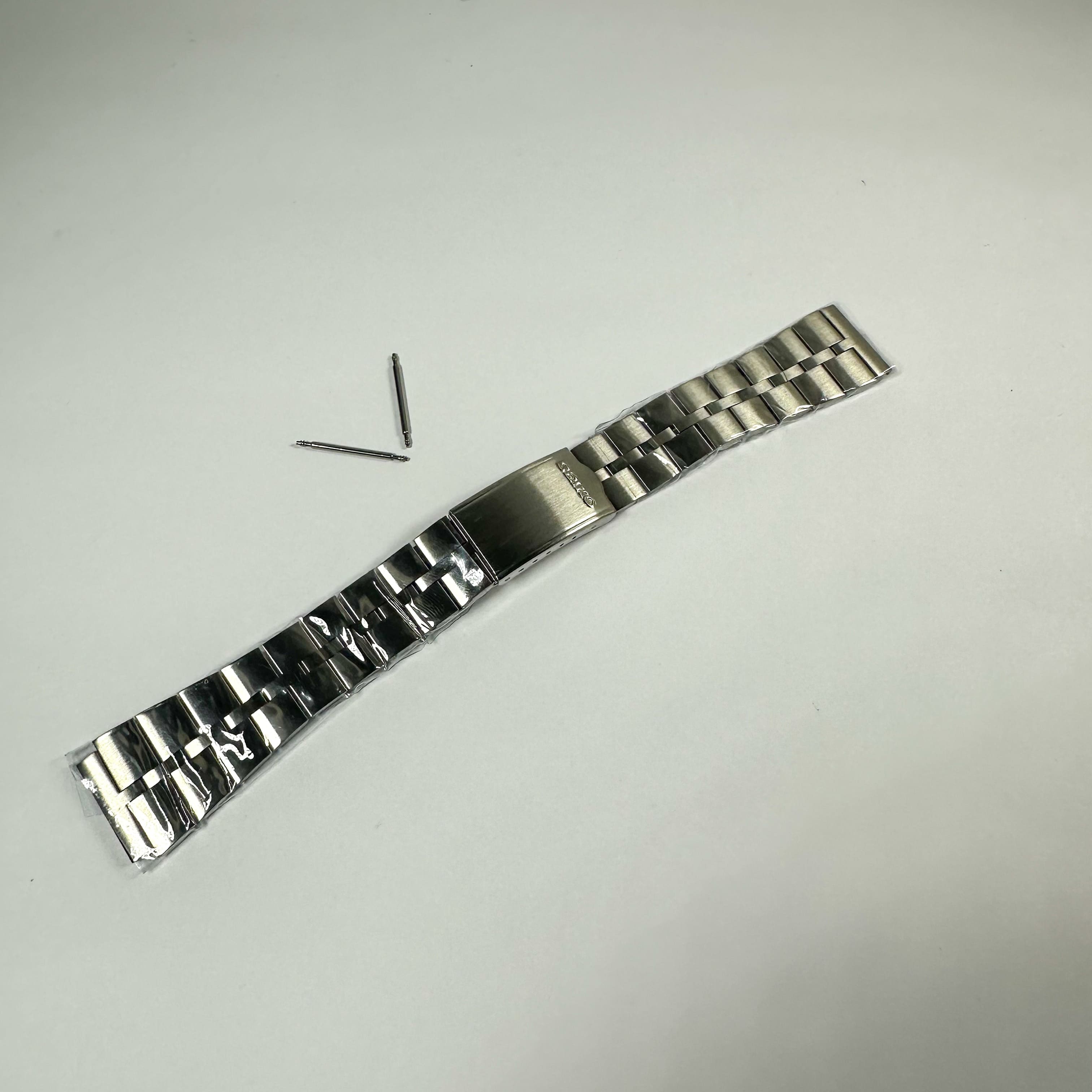 20mm Steel Watchband Bracelet for Seiko Bullhead 6138-0040 | Solíd Links