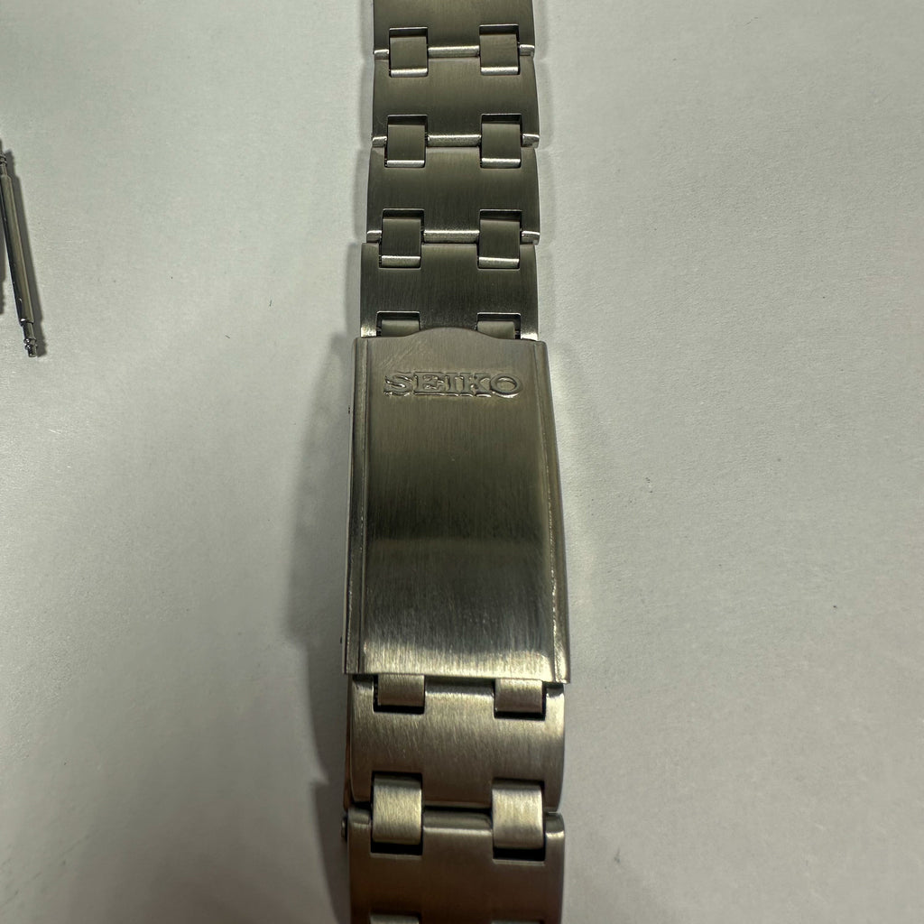 19mm Steel Watchband Bracelet for Seiko UFO Rally 6119-6400 | Solid Links
