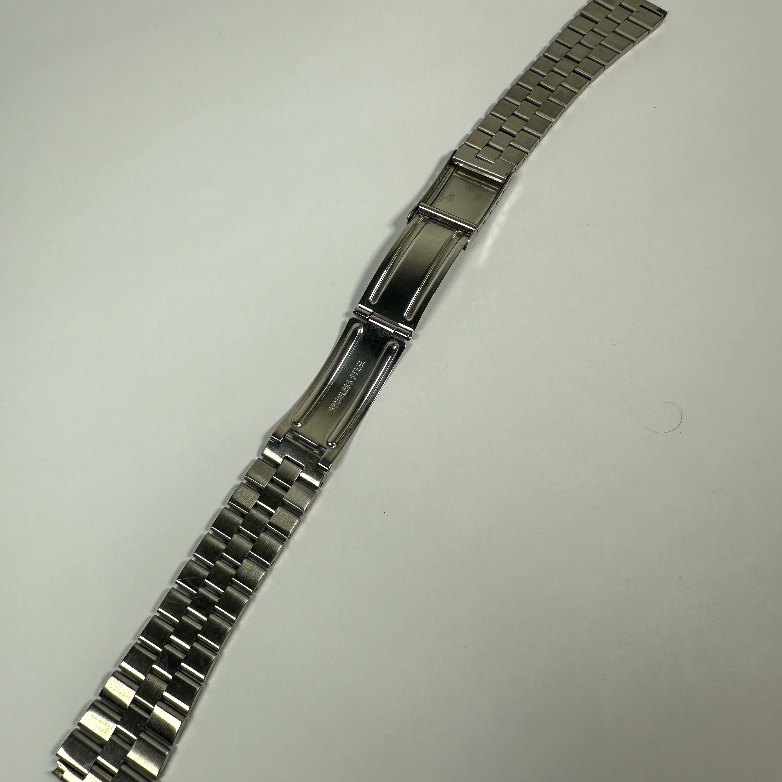 19mm Steel Watch Bracelet for Seiko SKX Bellmatic 4006 Pogue | Straight End