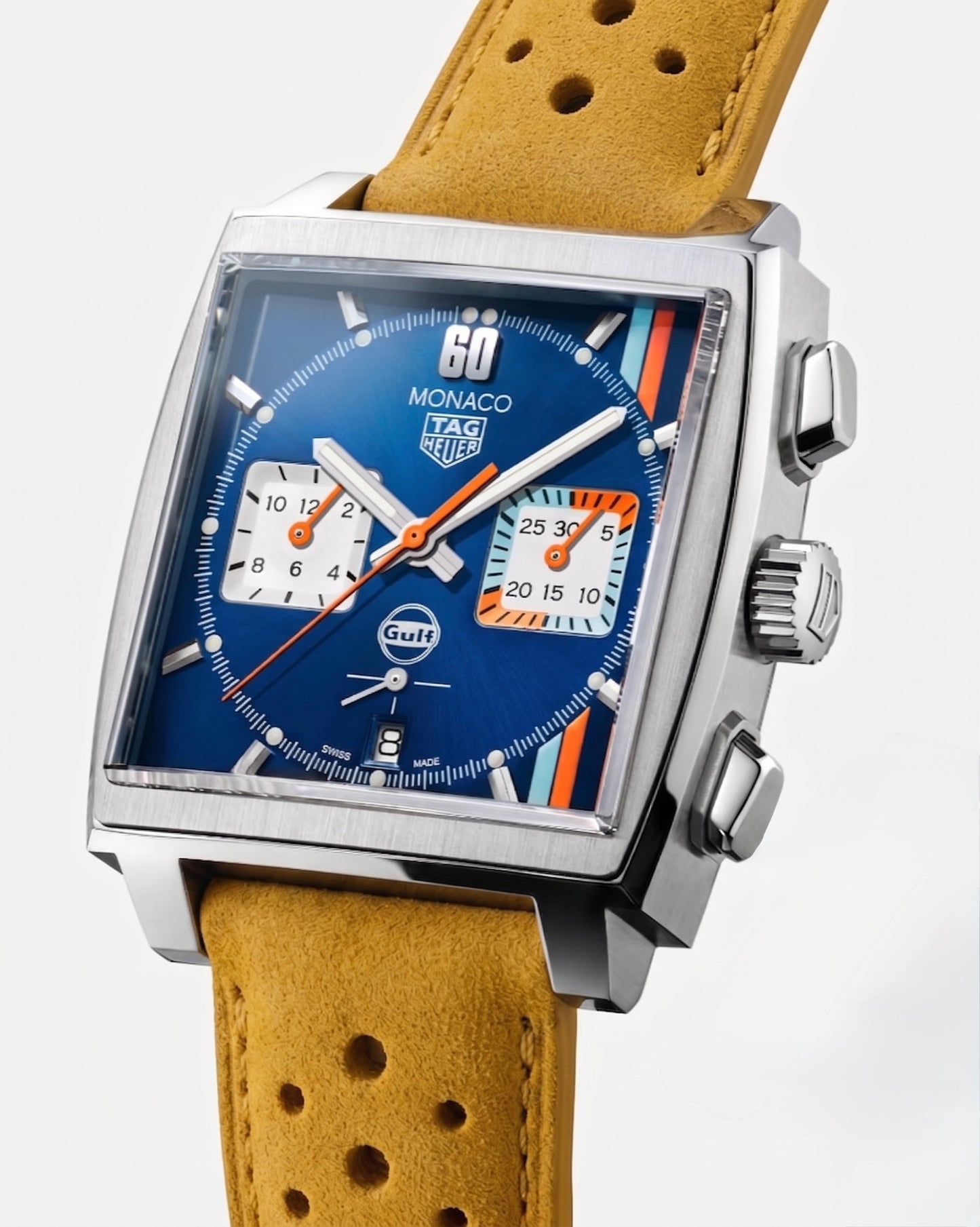 TAG Heuer Carrera Rally Leather Strap 22mm