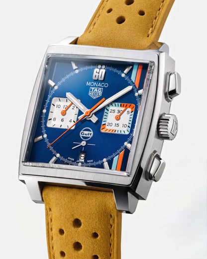 TAG Heuer Carrera Rally Leather Strap 22mm