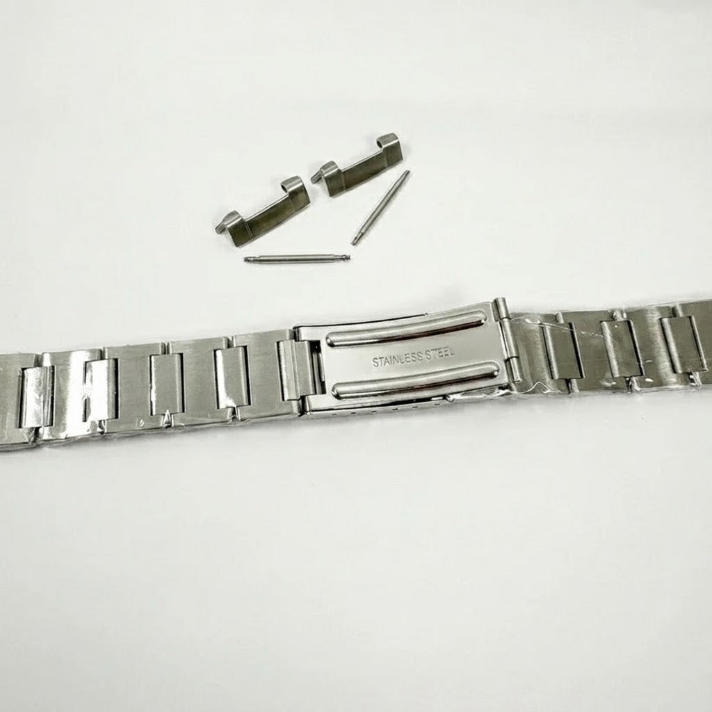 Brazalete de acero macizo para Seiko Pogue 6139