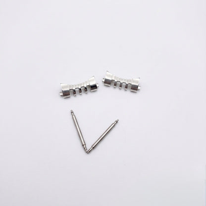 Omega Replacement 18mm 1502 Beads Of Rice Vintage Watch Strap Stainless Steel