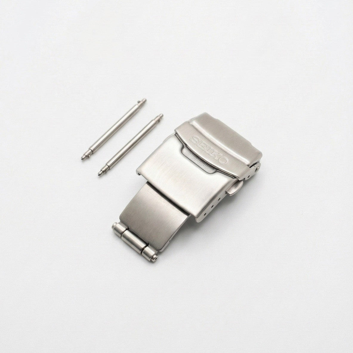 20mm Stainless Steel Deployment Clasp for Seiko Watches