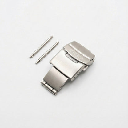 20mm Stainless Steel Deployment Clasp for Seiko Watches