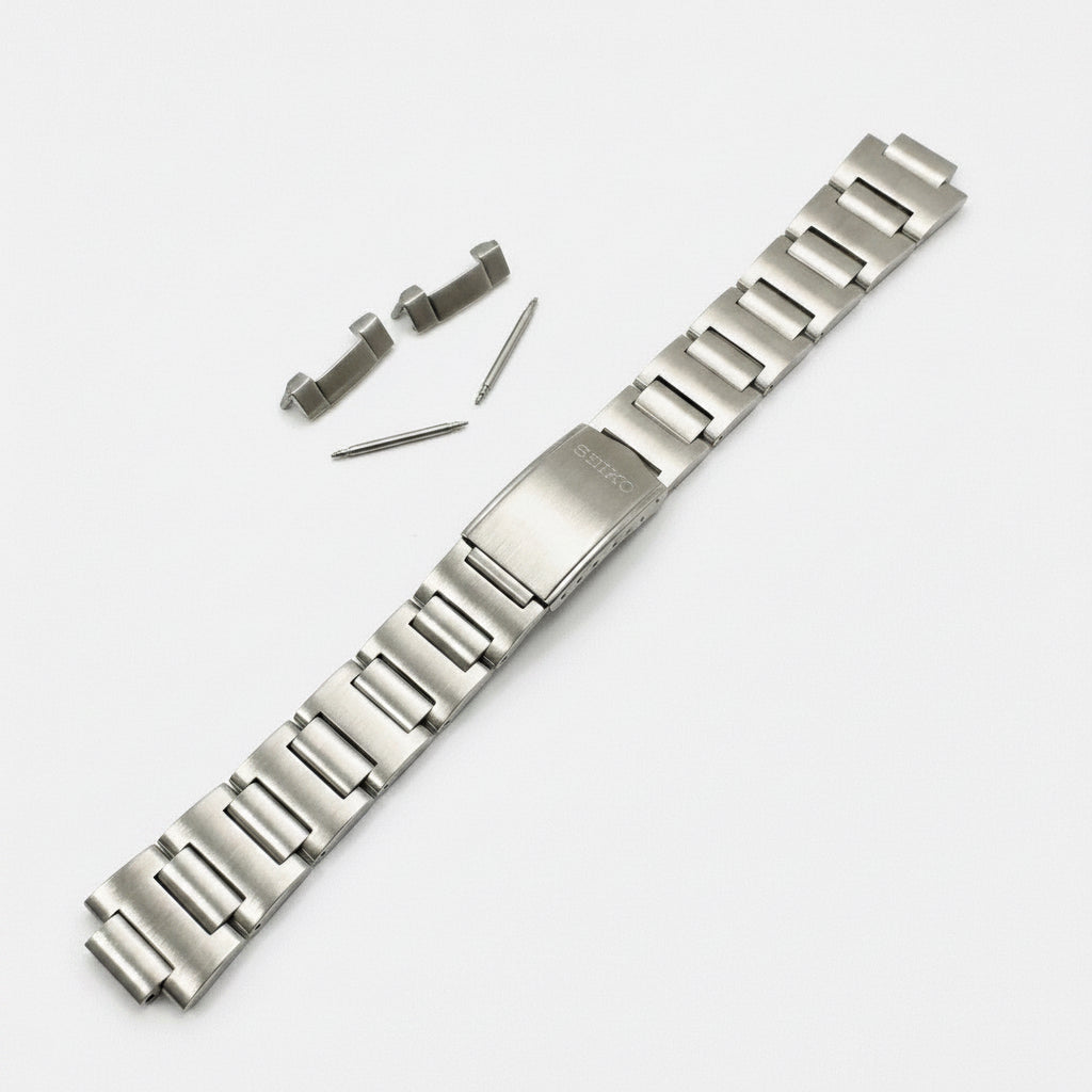 Bracciale in acciaio massiccio Seiko Pogue 6139