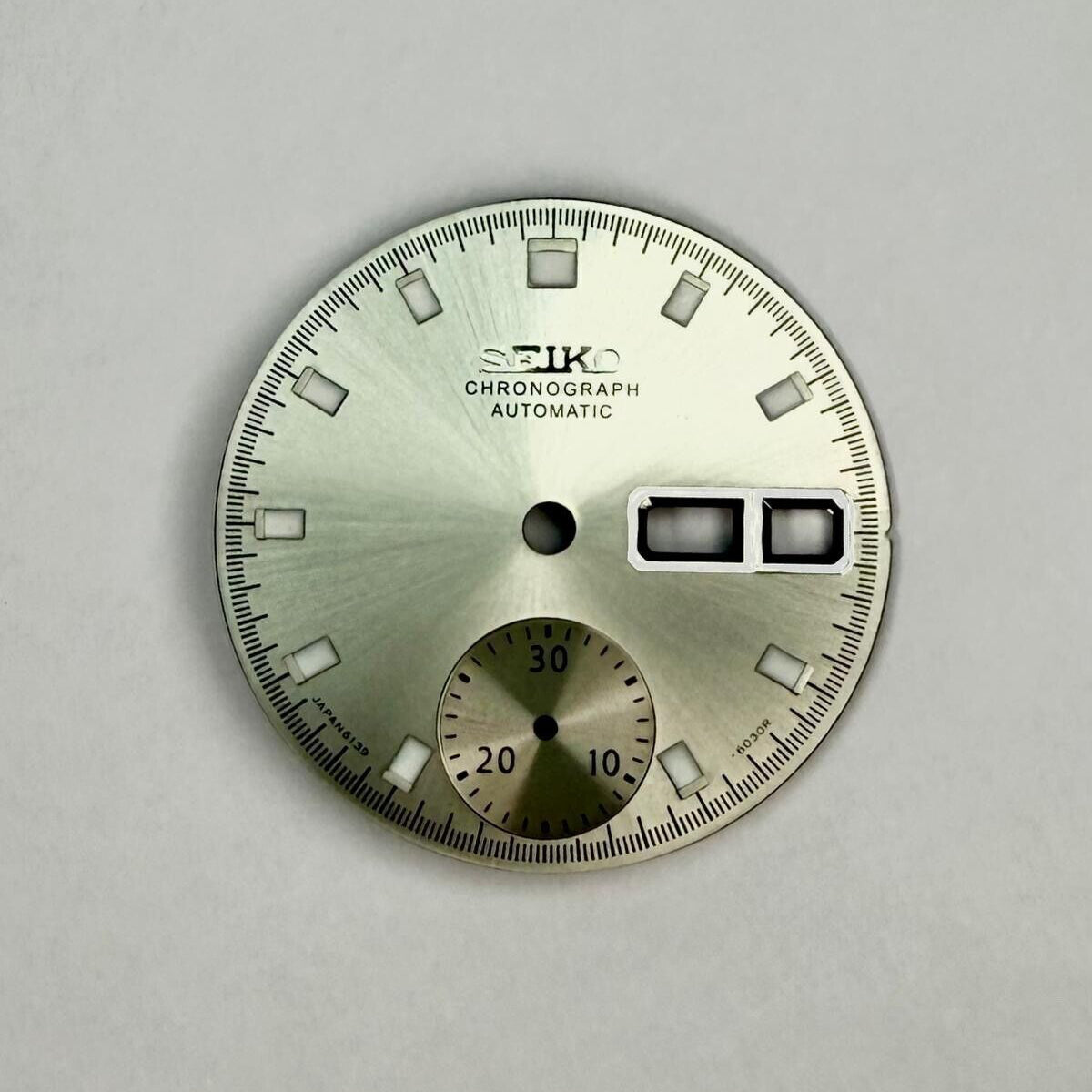 Seiko Pogue Silver Dial 6139-6000-6002-6005 - Watch Restoration - Remplacement