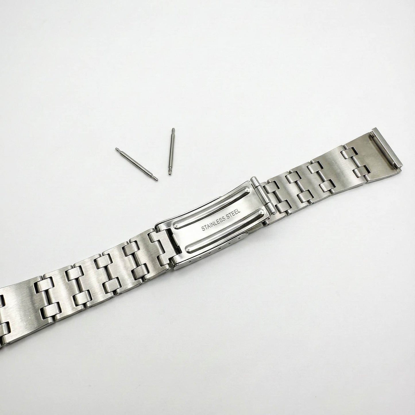 19mm Steel Watchband Bracelet for Seiko UFO Rally 6119-6400 | Solid Links